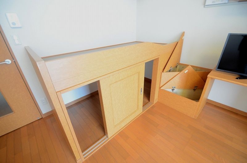 レオパレスグロリアス 収納
