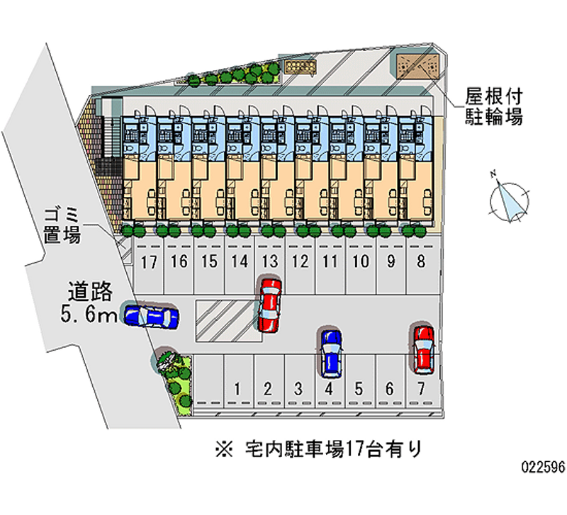 レオパレスＩＴＯ　Ⅱ 月極駐車場