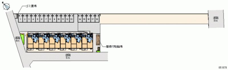 レオネクストハッピースクエア 月極駐車場