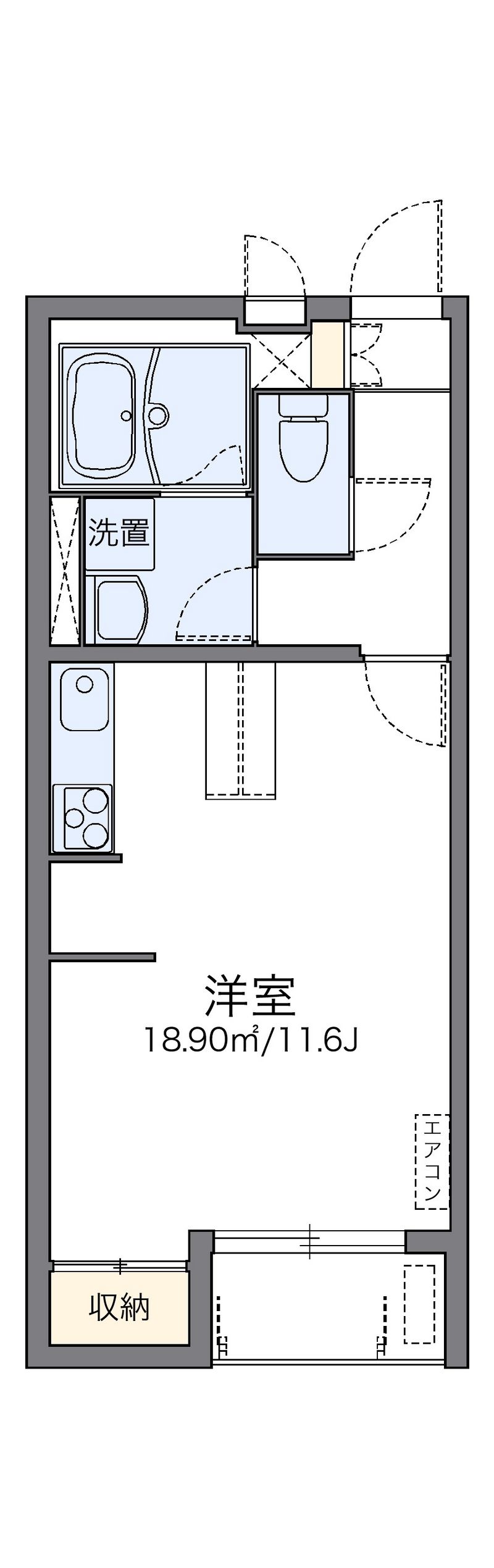 レオネクストシーガーデン 間取図