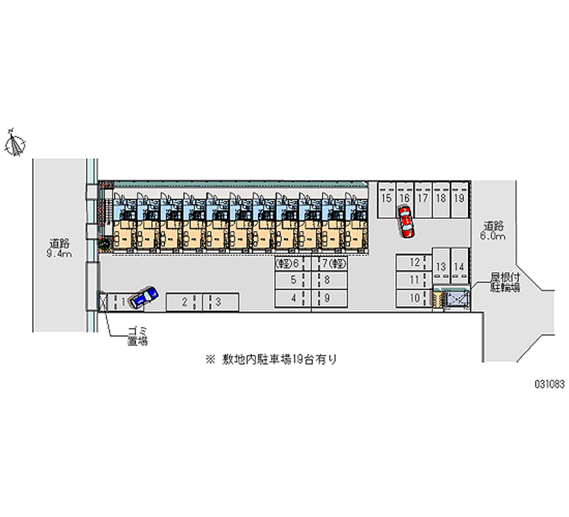 31083 bãi đậu xe hàng tháng