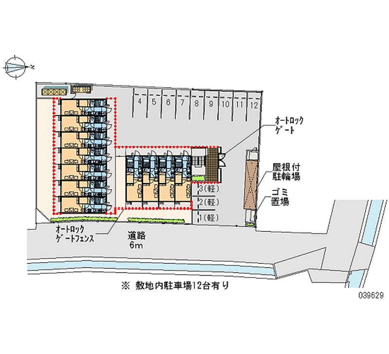 39629 Monthly parking lot