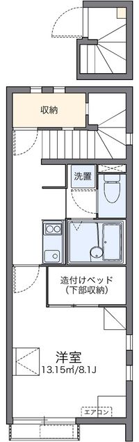 レオネクストみどうたうん　２１ 間取り図