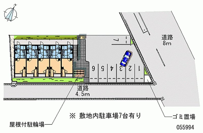 55994 Monthly parking lot