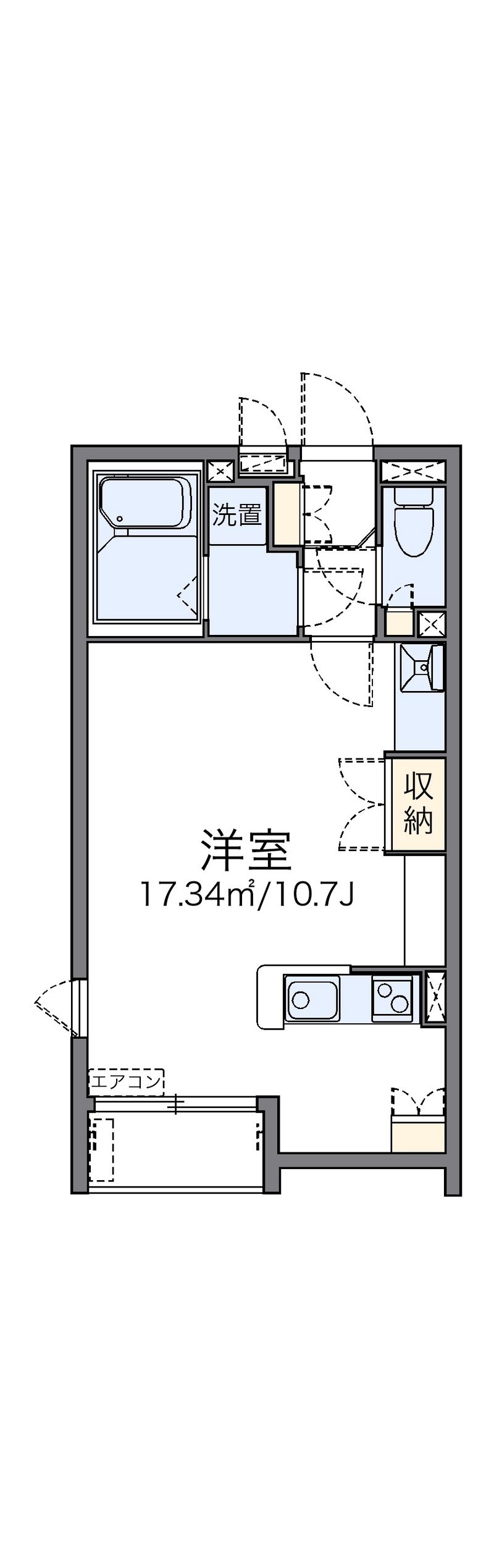 レオネクストシルフィード東大和 間取図
