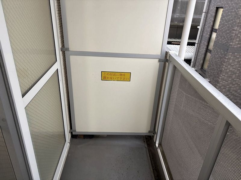 レオパレスフィエスタＹ１０２ バルコニー