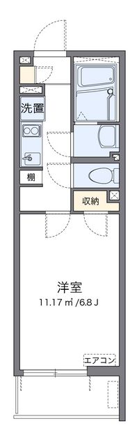 レオネクストジャスミン 間取り図
