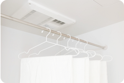 Bathroom ventilation dryer