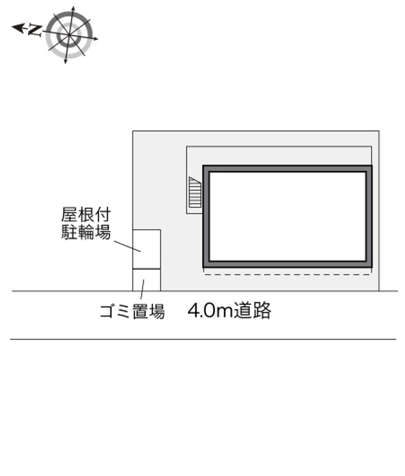 レオパレスＣＬＡＩＲ 配置図