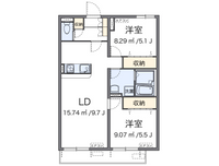 ミランダＹＫ月見台 間取り