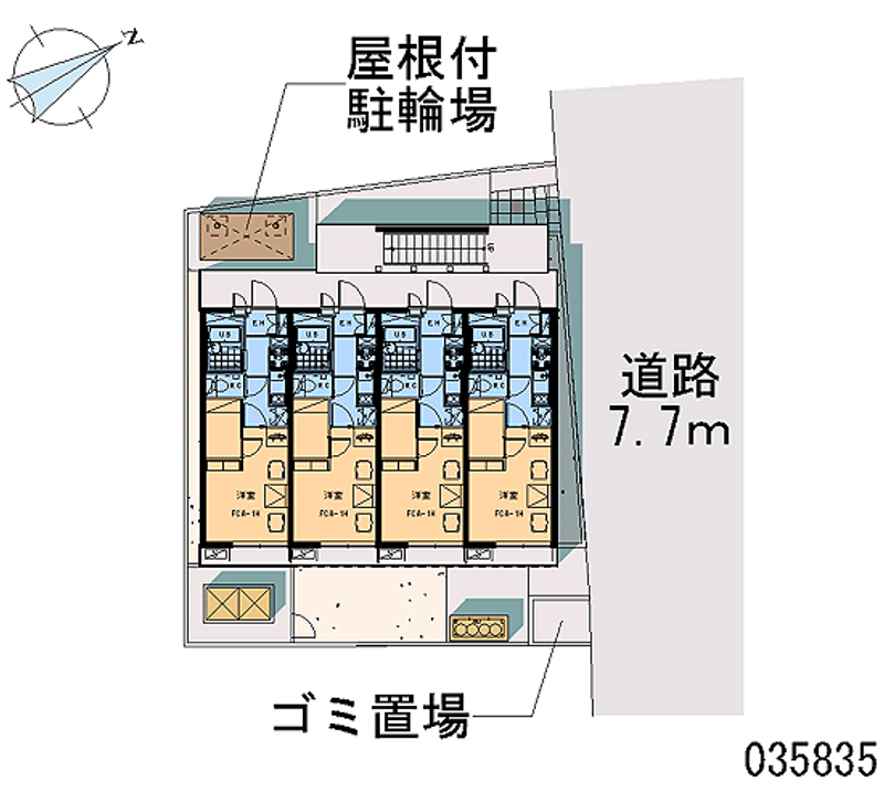 レオパレスアンリミテッド 区画図