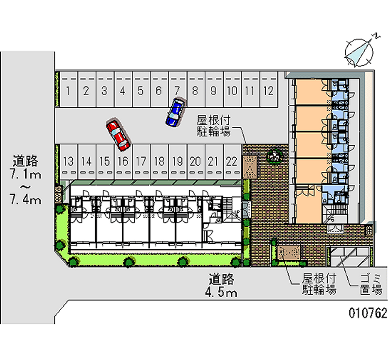 レオパレス東山Ｂ 月極駐車場