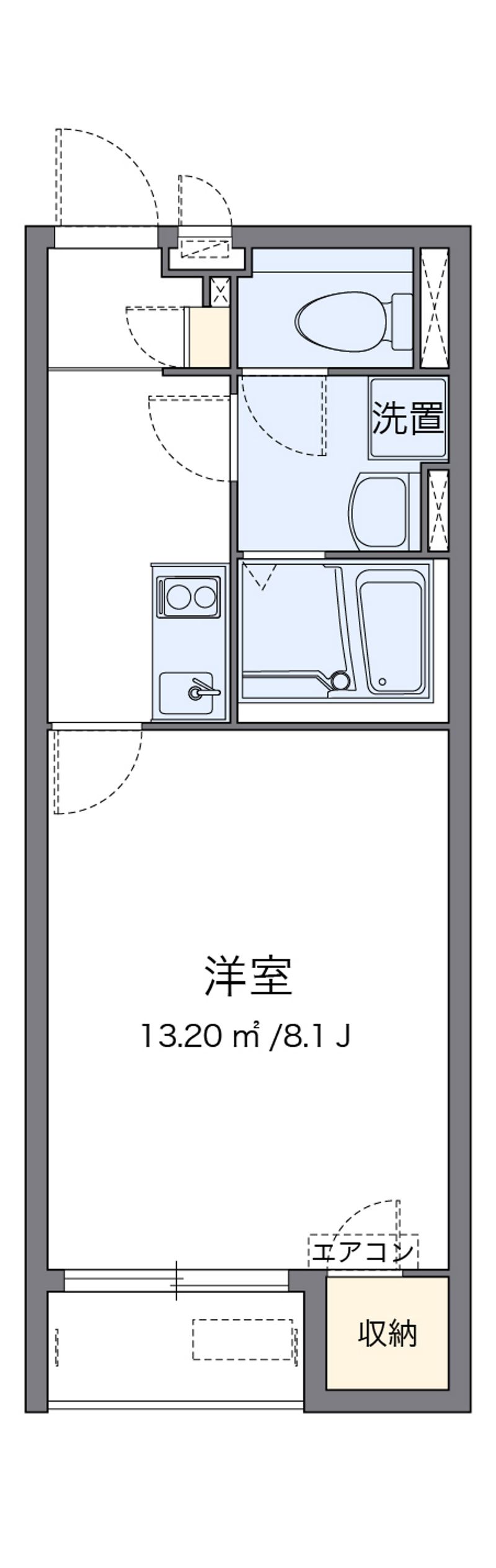 クレイノルミウス中央 間取図