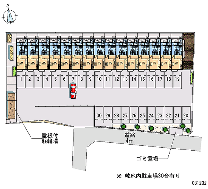 31232 Monthly parking lot