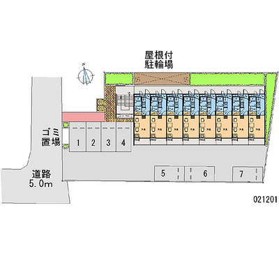 21201 Monthly parking lot