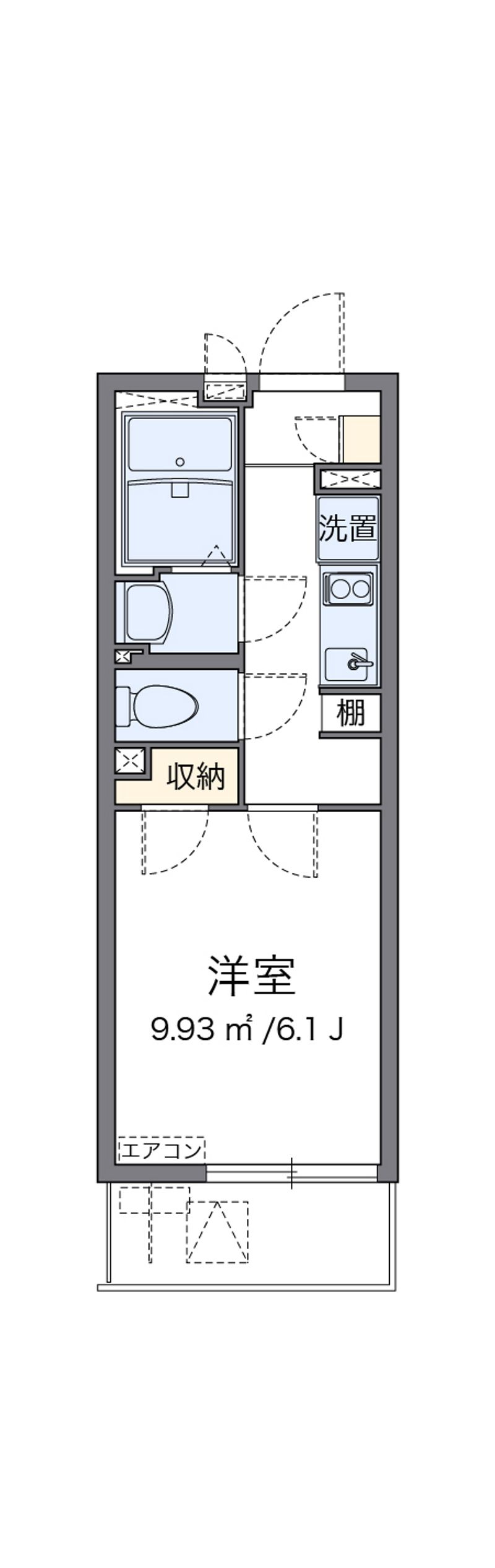 クレイノパークサイド桜 間取り