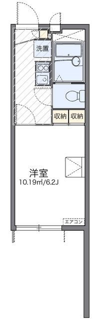 レオパレスたんぽぽ 間取り図