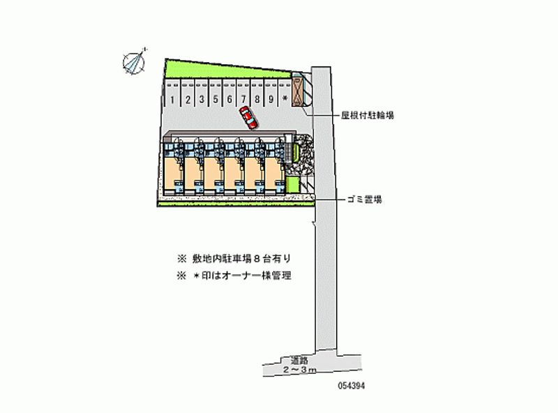 54394 bãi đậu xe hàng tháng