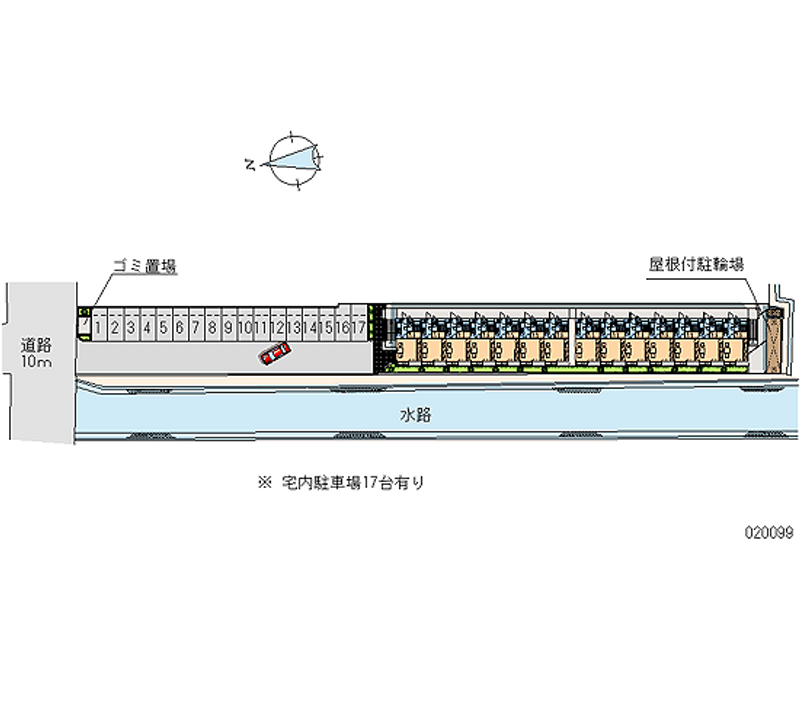 20099 bãi đậu xe hàng tháng