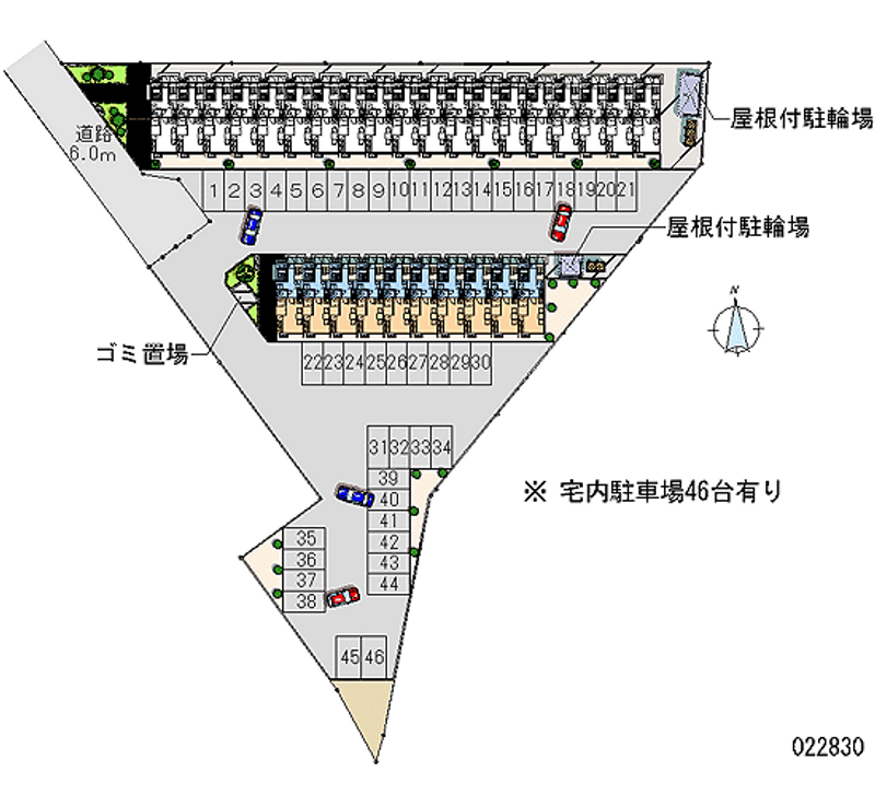 22830 bãi đậu xe hàng tháng