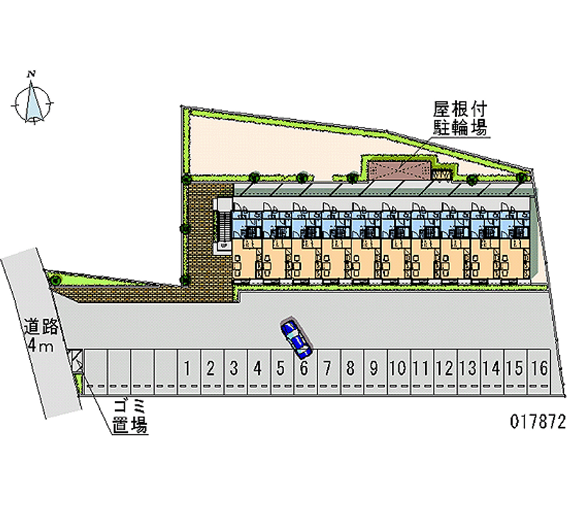 17872 Monthly parking lot