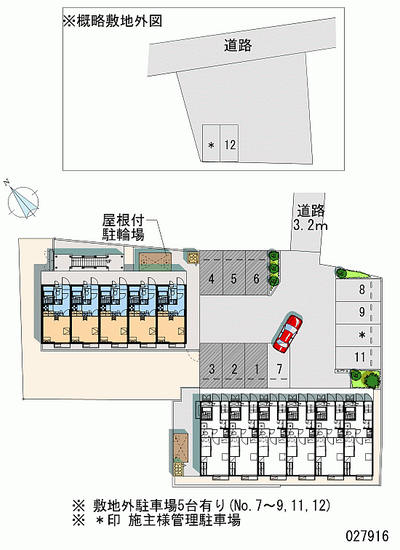 27916 Monthly parking lot