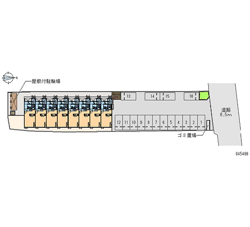 45499月租停车场