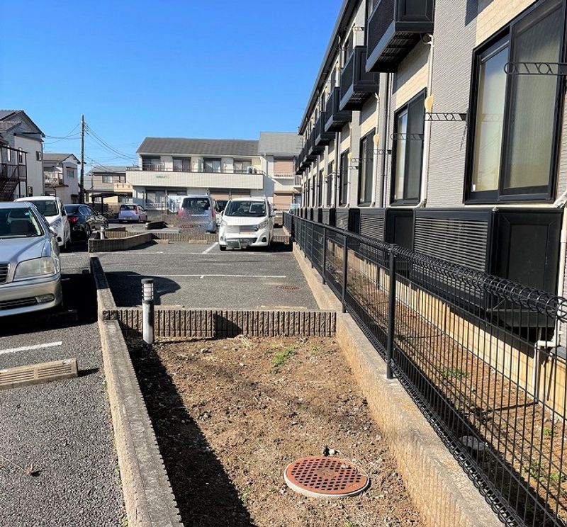 レオパレスジャンティ 駐車場