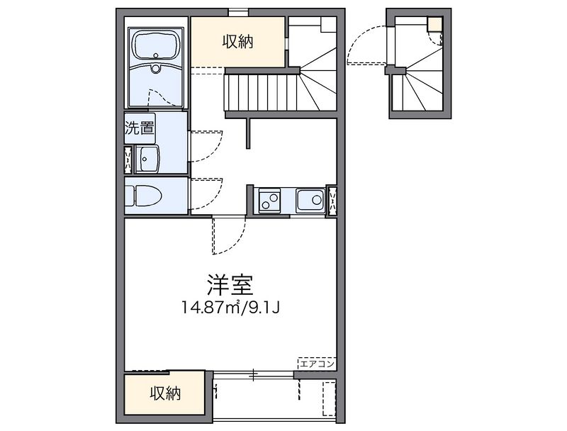 レオネクストドマーニ 間取図