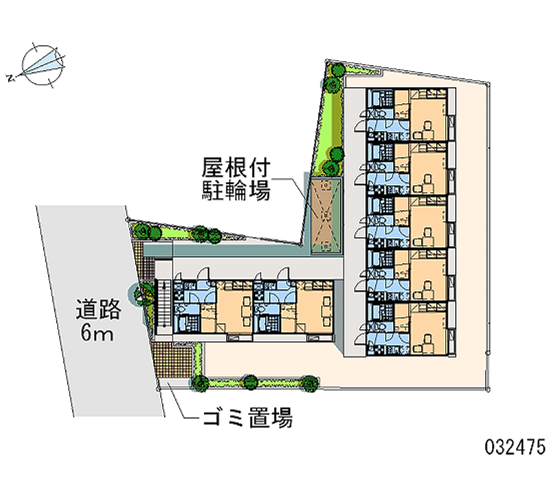 レオパレススアーブ 区画図