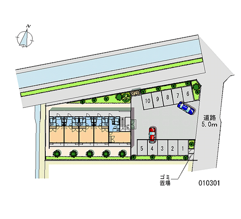 10301月租停車場