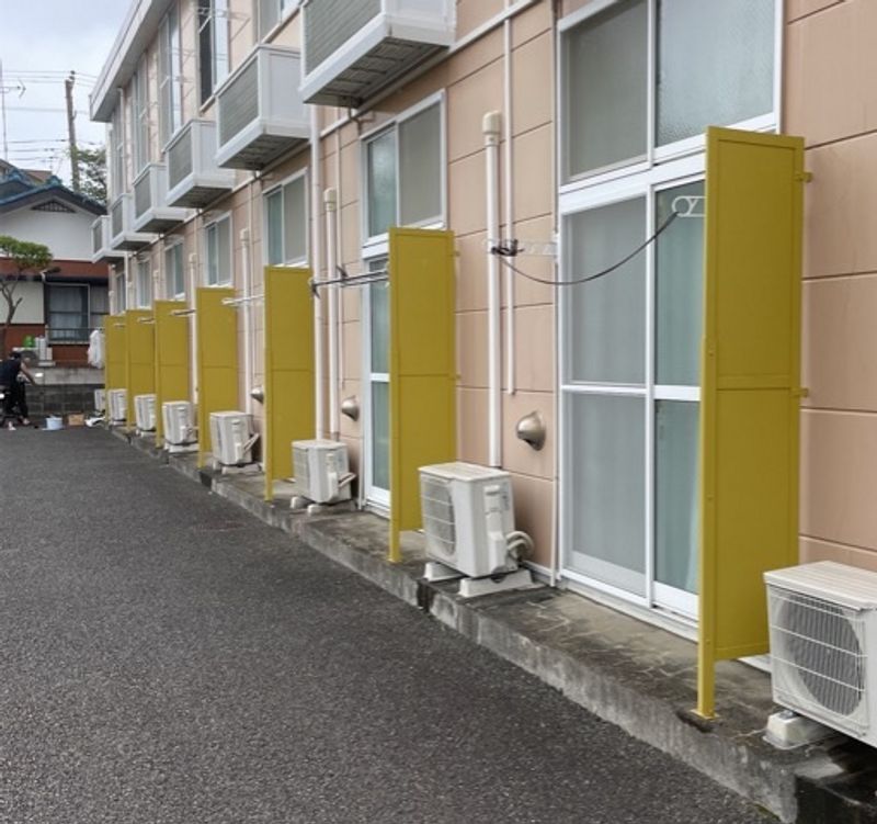 レオパレスアルカディア 庭