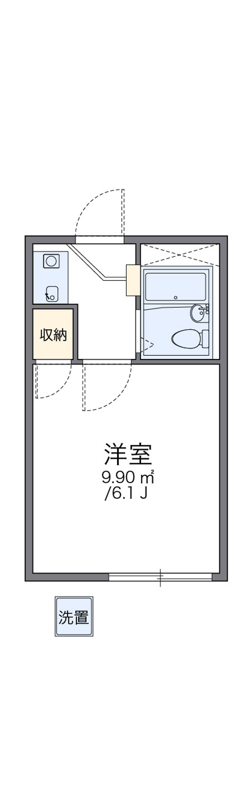 レオパレス一宮第４ 間取図