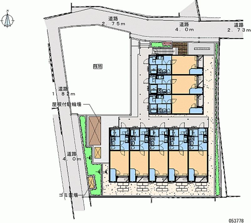 レオネクスト小山ロイヤル館 区画図