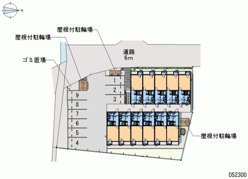 レオネクスト宇治大久保 区画図