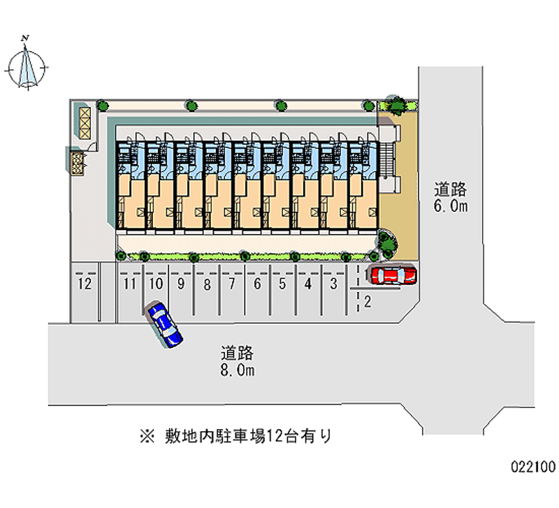 22100月租停車場