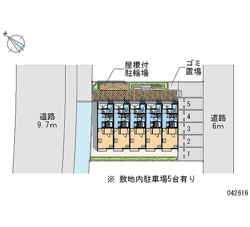 42616 Monthly parking lot