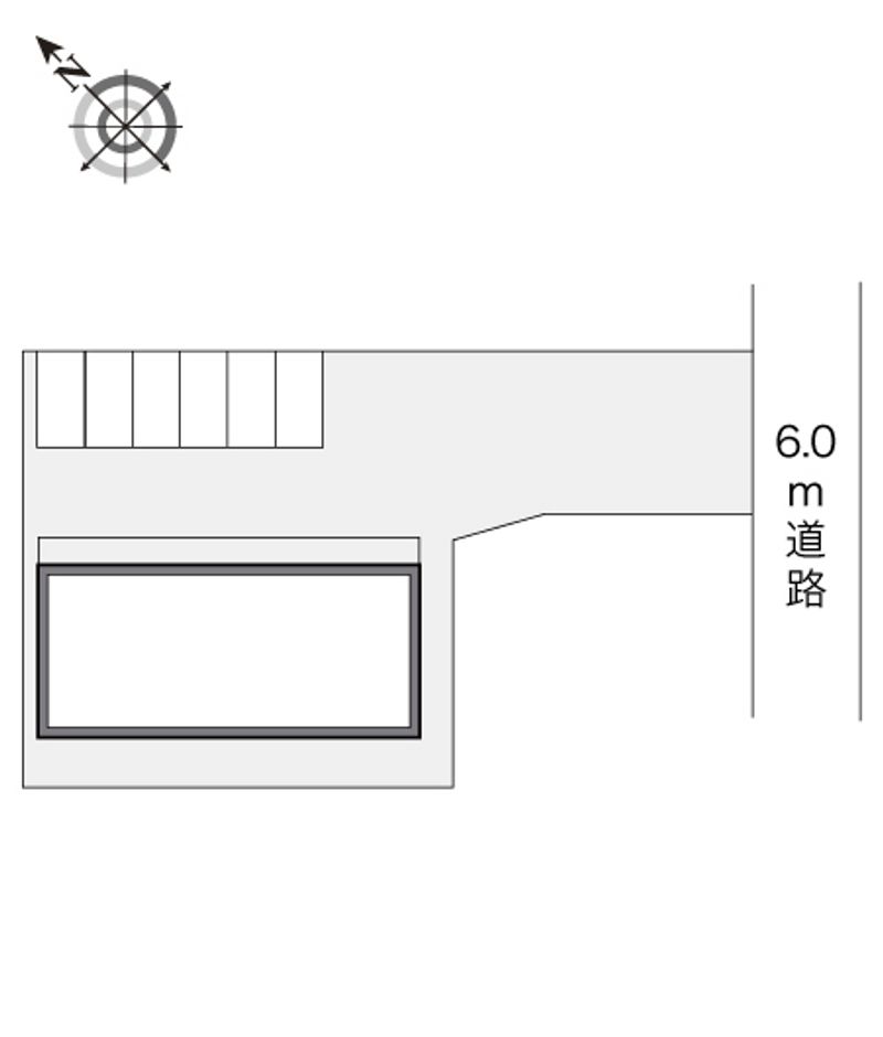 レオパレスシャルマン　浅野Ⅰ 配置図