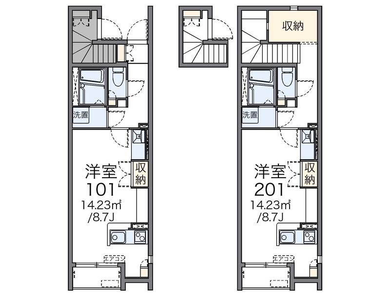 レオネクストルミエール 間取図