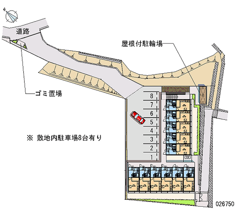 26750月租停车场