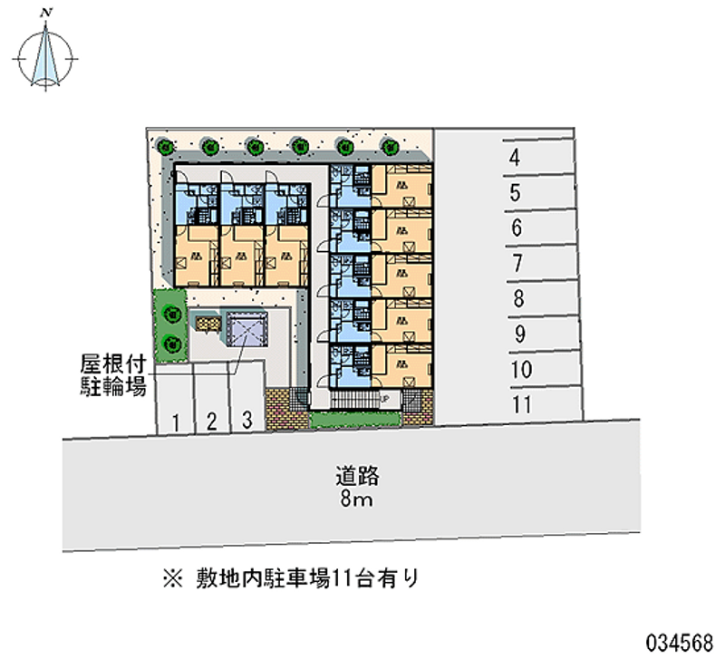 34568 Monthly parking lot