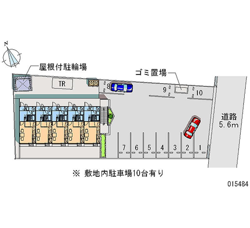 レオパレスＴＲＥＳＯＲ 月極駐車場