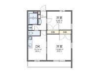 レオパレス和ノ内 間取り図