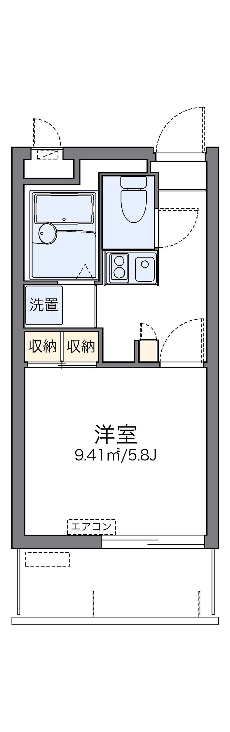 レオパレスＭＩＮＥ 間取り