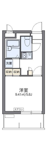 レオパレスＭＩＮＥ 間取り図