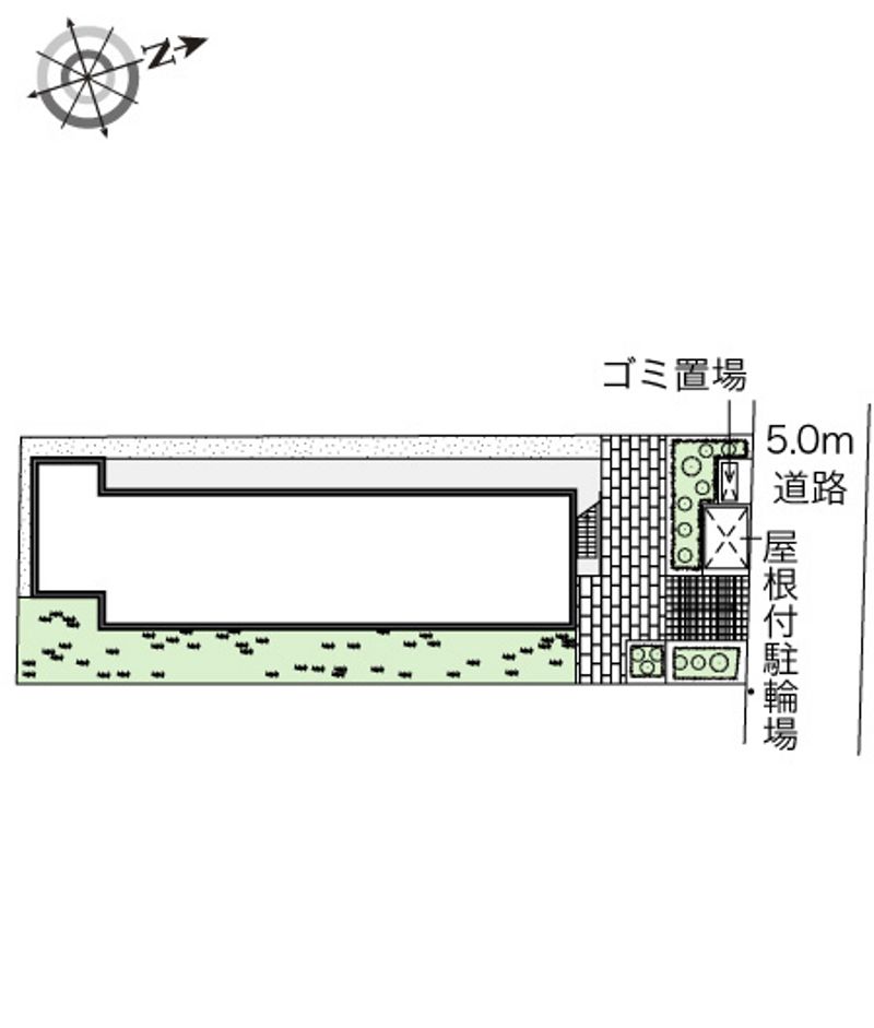 レオパレス本天沼ＥＴ 配置図