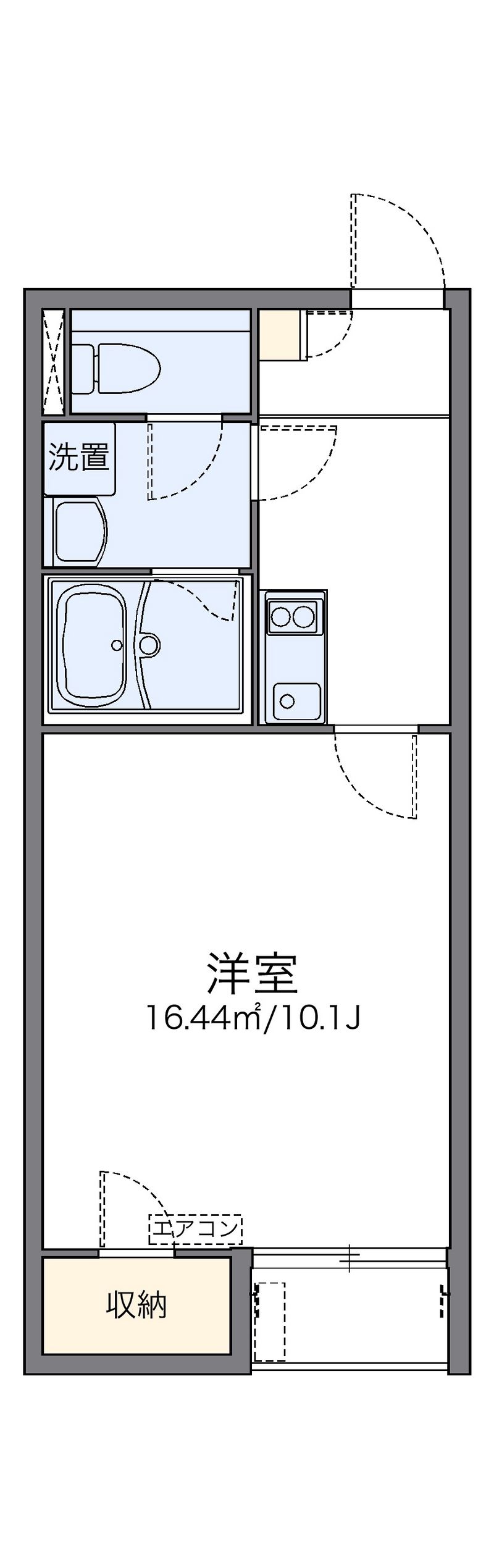 レオネクストＹｏｕ 間取図