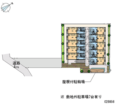 28656 Monthly parking lot