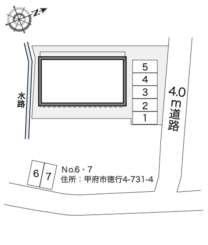 レオパレスアグリⅡ 配置図