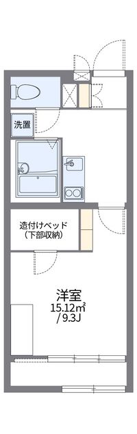 レオパレスプレミール 間取り図